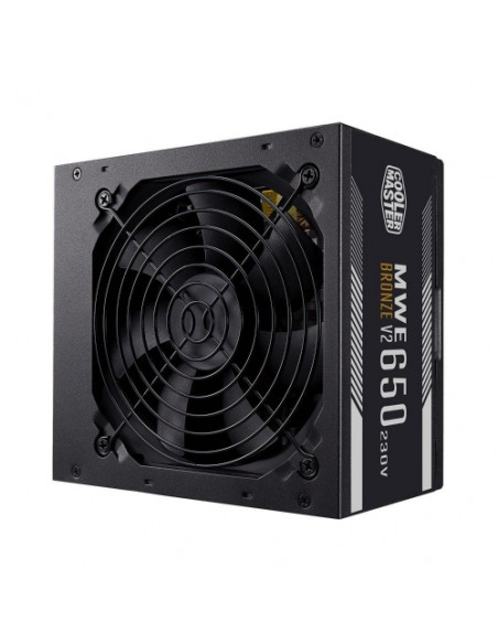 ALIMENTATORE COOLER MASTER 650W V2 MWE 650 ATX 80+Bronze Fan120mm 150x140x86mm MPE-6501-ACABW-BEU