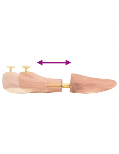 Allarga Scarpe con Calzascarpe EU 39-41,5 Legno Massello Cedro