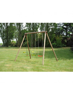 Altalena New Plast ALS1345 2 Posti e Cavalluccio