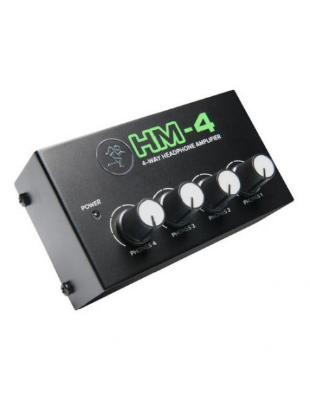Amplificatore cuffie Mackie Hm 4 Channel Nero Nero
