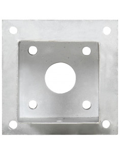 Ancoraggi Pali 4 pz in Metallo Zincato 101 mm