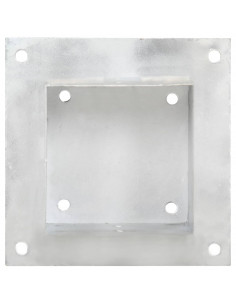 Ancoraggi Pali 4 pz in Metallo Zincato 141 mm