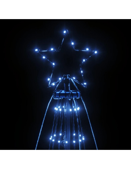 Albero di Natale con Puntale Blu 1134 LED 800 cm