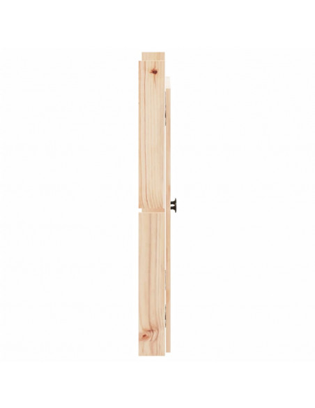 Ante da Cucina da Esterno 2pz 50x9x82 cm Legno Massello di Pino