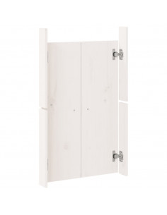 Ante da Cucina da Esterno Bianche 50x9x82 cm Legno Massello di Pino