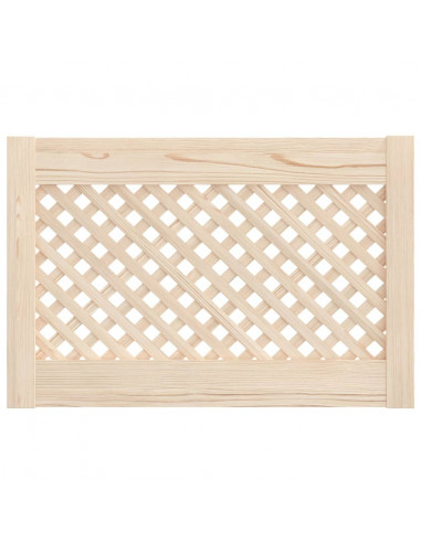 Ante con Design a Reticolo 2 pz 49,5x39,5 cm in Legno di Pino