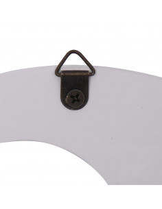 Appendiabiti a Muro WELCOME Bianco 74x29,5 cm