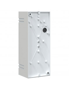 Applique da Esterno 2 pz Argento in Acciaio Inossidabile