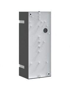 Applique da Esterno 2 pz Nere in Acciaio Inossidabile