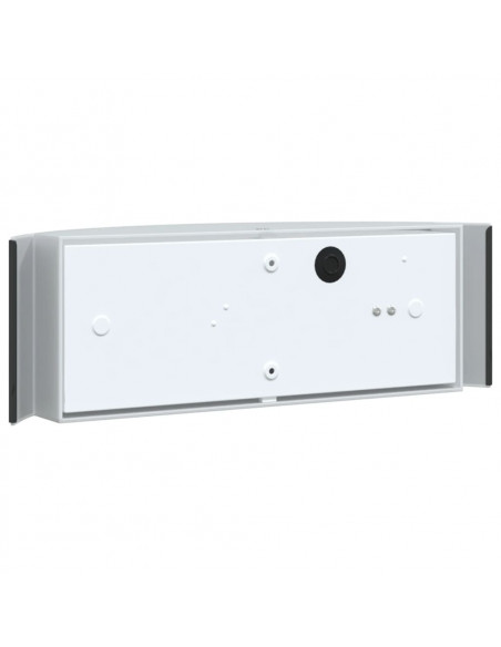 Applique da Esterno 2 pz Nere in Acciaio Inossidabile