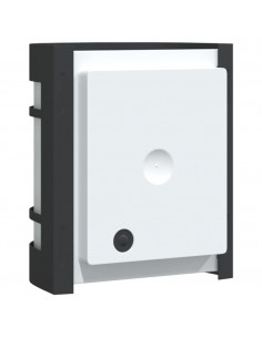 Applique da Esterno 2 pz Nere in Acciaio Inossidabile