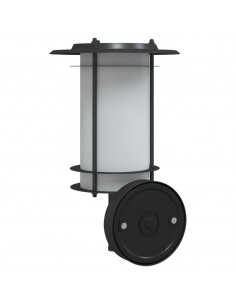 Applique da Esterno Nera in Acciaio Inossidabile