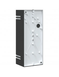 Applique da Esterno Nera in Acciaio Inossidabile