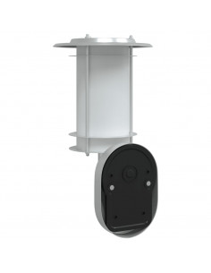 Applique per Esterno con Sensore Argento in Acciaio Inox