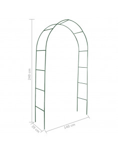 Archi da Giardino 2 pz per Piante Rampicanti
