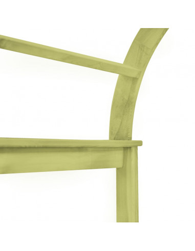 Arco a Traliccio 125x150x235cm in Legno di Pino Impregnato