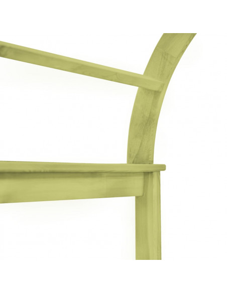 Arco a Traliccio 125x150x235cm in Legno di Pino Impregnato