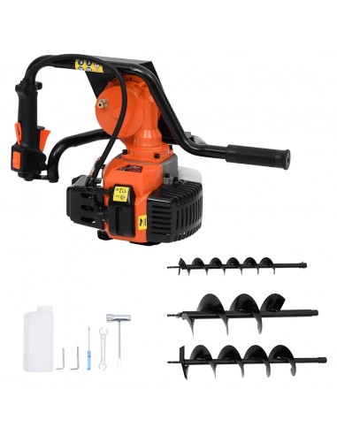 Trivella Piantatrice Arancione