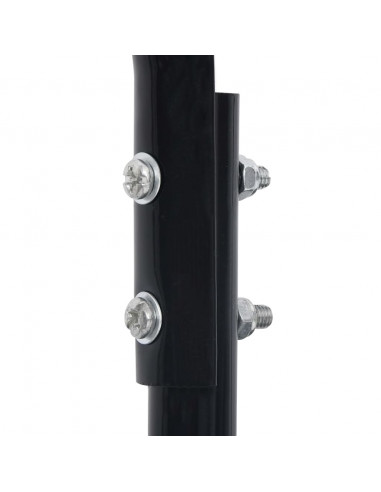 Arieggiatore da Giardino Nero 63 cm 50 L