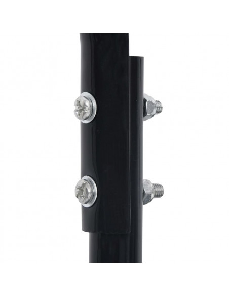 Arieggiatore da Giardino Nero 63 cm 50 L