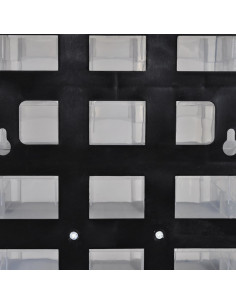 Armadietti per Attrezzi con 41 Cassetti 2 pz in Plastica