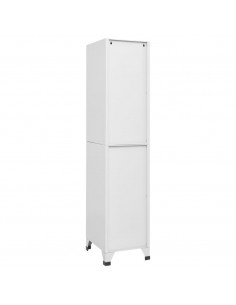 Armadietto a Chiave a 4 Scomparti 38x45x180 cm