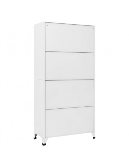 Armadietto a Chiave con 12 Scomparti 90x45x180 cm