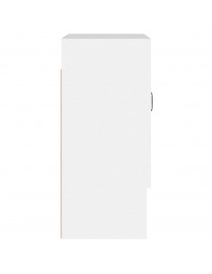 Armadietto a Muro Bianco 60x31x70 cm in Legno Multistrato