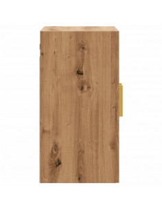 Armadietto a Muro Rovere Artigianale 60x31x60 cm in Truciolato