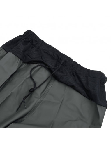 Wader da Pesca alla Vita con Stivali Verde Scuro Taglia 45