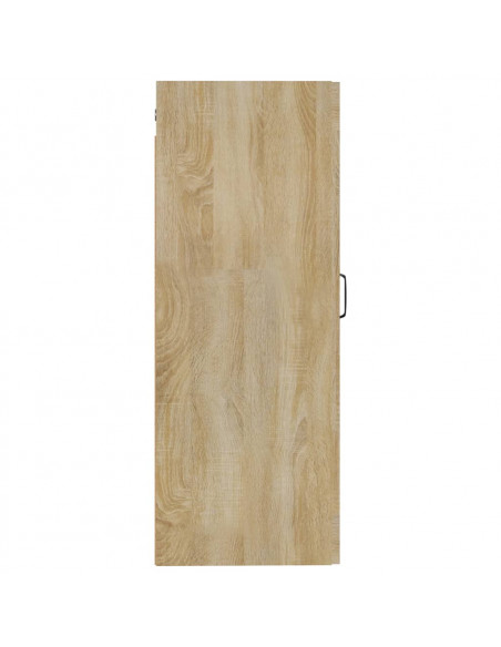 Armadietto a Muro Rovere Sonoma 35x34x90cm in Legno Multistrato