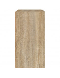 Armadietto a Muro Rovere Sonoma 60x31x60 cm Legno Multistrato