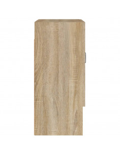 Armadietto a Muro Rovere Sonoma 60x31x70 cm Legno Multistrato