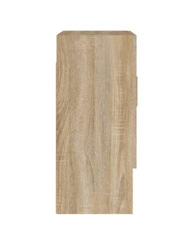 Armadietto a Muro Rovere Sonoma 60x31x70 cm Legno Multistrato