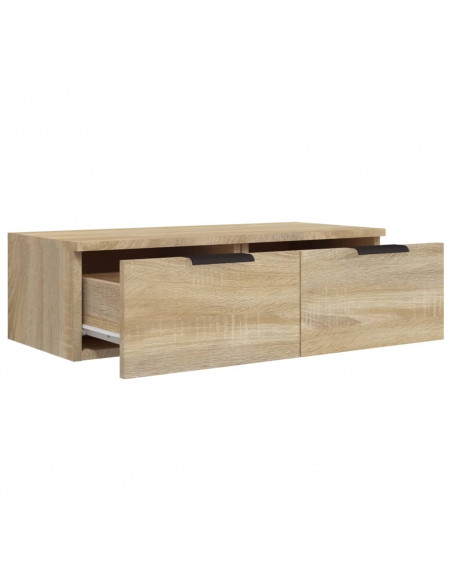 Armadietto a Muro Rovere Sonoma 68x30x20 cm Legno Multistrato