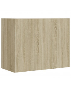 Armadietto a Muro Rovere Sonoma 75x35x60 cm in Truciolato