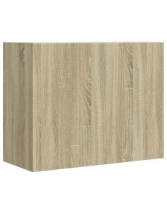 Armadietto a Muro Rovere Sonoma 75x35x60 cm in Truciolato