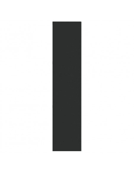 Armadietto a Specchio per Bagno 60x15x75 cm MDF Antracite