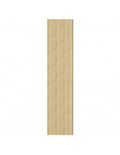 Armadietto a Specchio per Bagno 60x15x75 cm MDF Bianco e Rovere