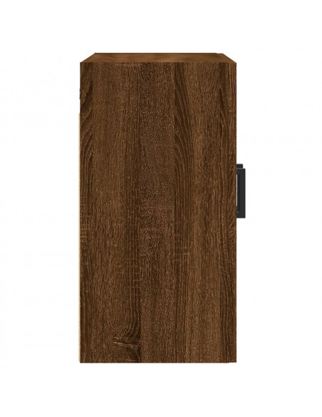 Armadietto a Muro Rovere Marrone 60x31x60 cm Legno Multistrato