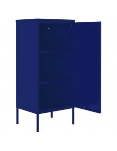 Armadietto Blu Marino 42,5x35x101,5 cm in Acciaio