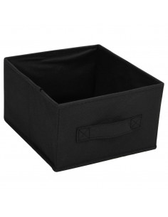 Armadietto con 6 Cassetti 55x29x55 cm Nero in Acciaio