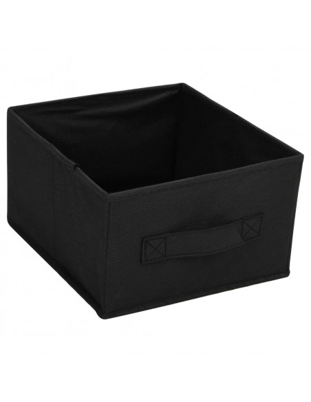 Armadietto con 6 Cassetti 55x29x55 cm Nero in Acciaio