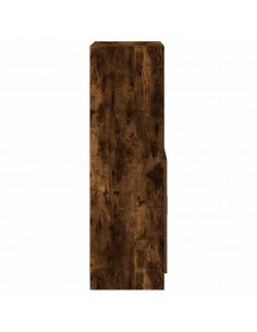 Armadietto Cucina Rovere Fumo 57x41,5x131,5 cm in Truciolato