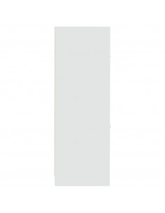 Armadietto da Farmacia Bianco 30x41x118 cm in Truciolato