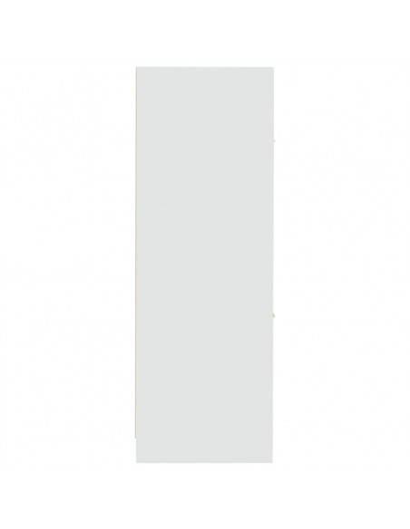 Armadietto da Farmacia Bianco 30x41x118 cm in Truciolato
