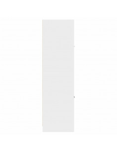 Armadietto da Farmacia Bianco 30x41x144,5 cm in Truciolato