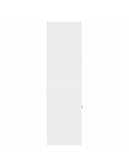 Armadietto da Farmacia Bianco 30x41x144,5 cm in Truciolato