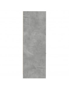 Armadietto da Farmacia Grigio Cemento 30x41x118 cm Truciolato