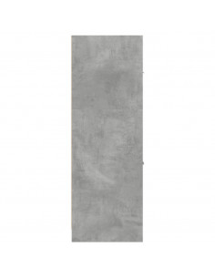 Armadietto da Farmacia Grigio Cemento 40x41x118 cm Truciolato